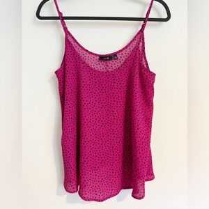 Bright Pink Dressy Tank